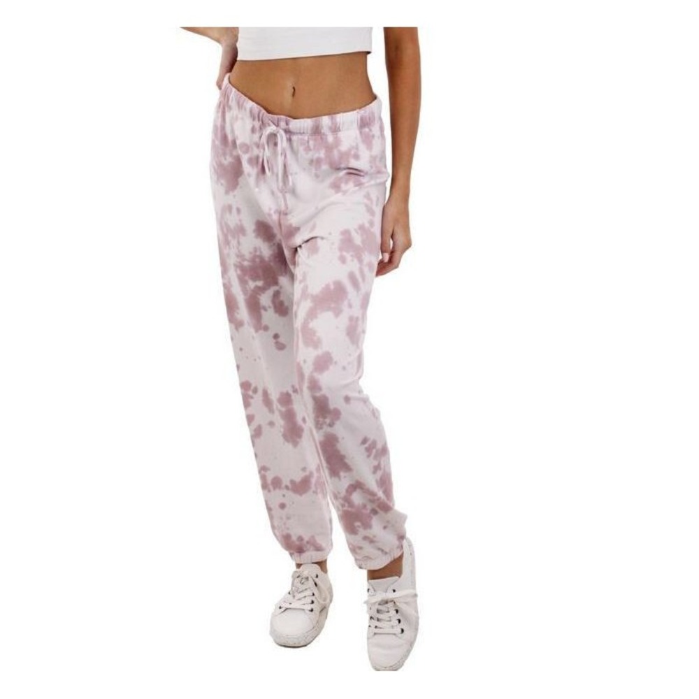 Anthropologie Maronie women sweatpants MPT211035 tie dye USA made sz S $98